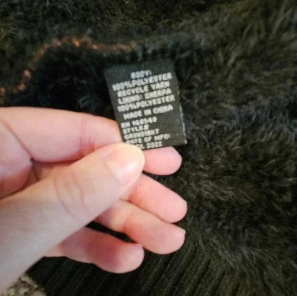 Men's Six Lincoln Full Zip-Up Pullover Sweater w/ Furry/Fleece Liner, Size Small - Picture 5 of 8